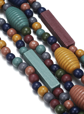 木质其他民族风多层女士