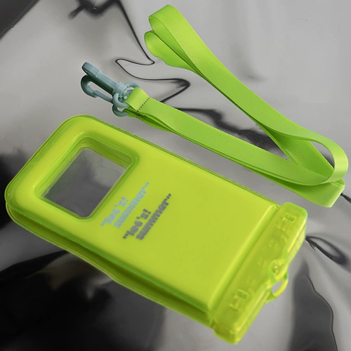 Флуоресцентная защита мобильного телефона, непромокаемая сумка для плавания, аквапарк, снаряжение, герметичный мешок, сенсорный экран