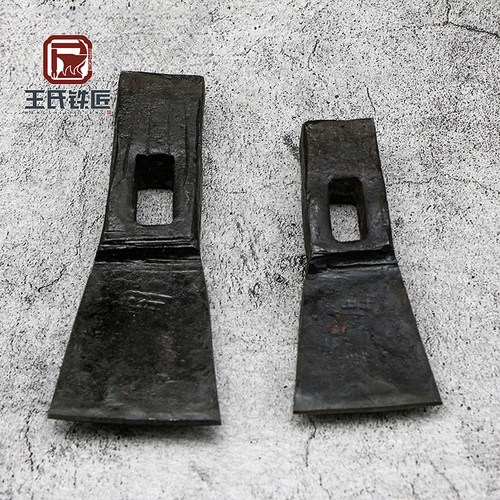 王氏铁匠传统匠人工具石工锛斧石匠刨锛石工锛凿装柄发货不卷不崩 - 图1