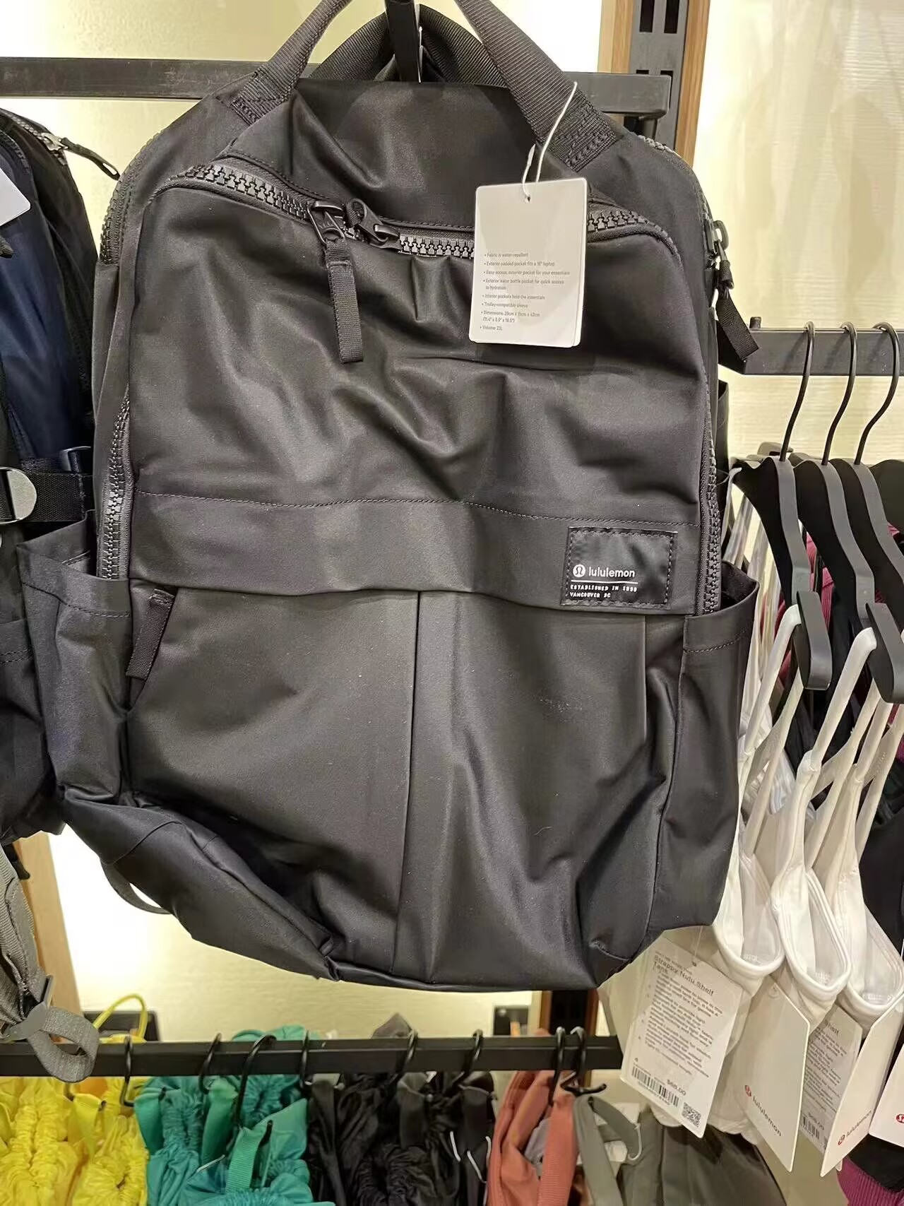 lululemon Everyday backpack 新款23L大容量电脑包 运动双肩背包 - 图1