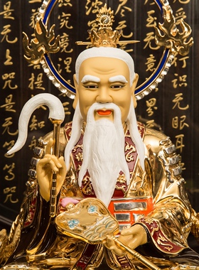 三清道祖太上老君神像道德天尊像