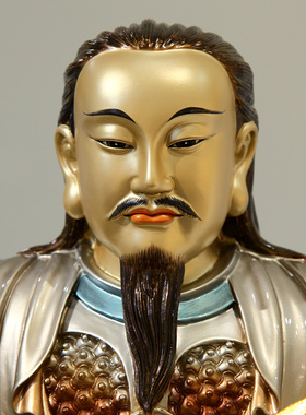 真武大帝神像玄武纯铜玄天北帝像