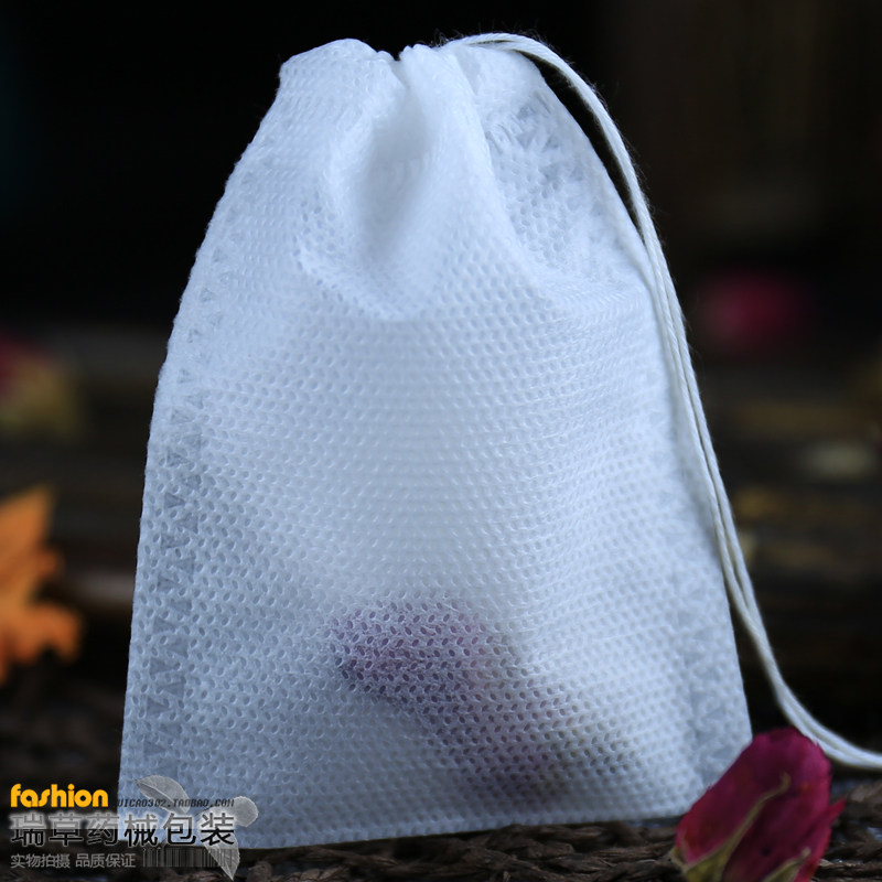 100个抽线无纺布茶包袋泡茶包空茶包中药煎药料包袋过滤袋一次性,淘宝优惠券,粉丝福利购,淘宝优惠卷