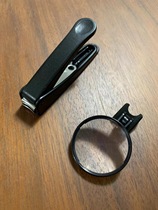 Japan native Long Valley Gawa Blade Nail knife nail scissors with magnifying glass nail clippers elderly gift