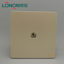 Longenergy switch socket panel S8 series Uwite gold TV socket panel