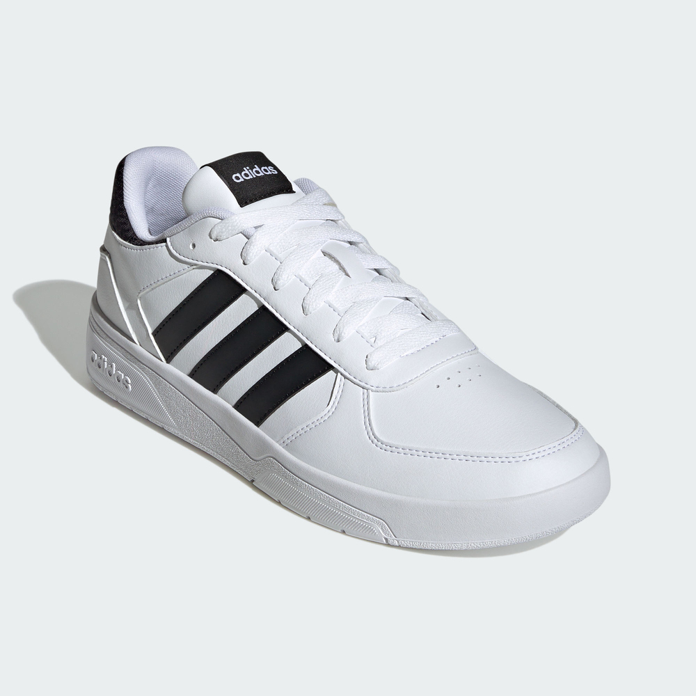 adidas阿迪达斯男鞋2023新款COURTBEAT小白鞋低帮篮球鞋ID9658 - 图0