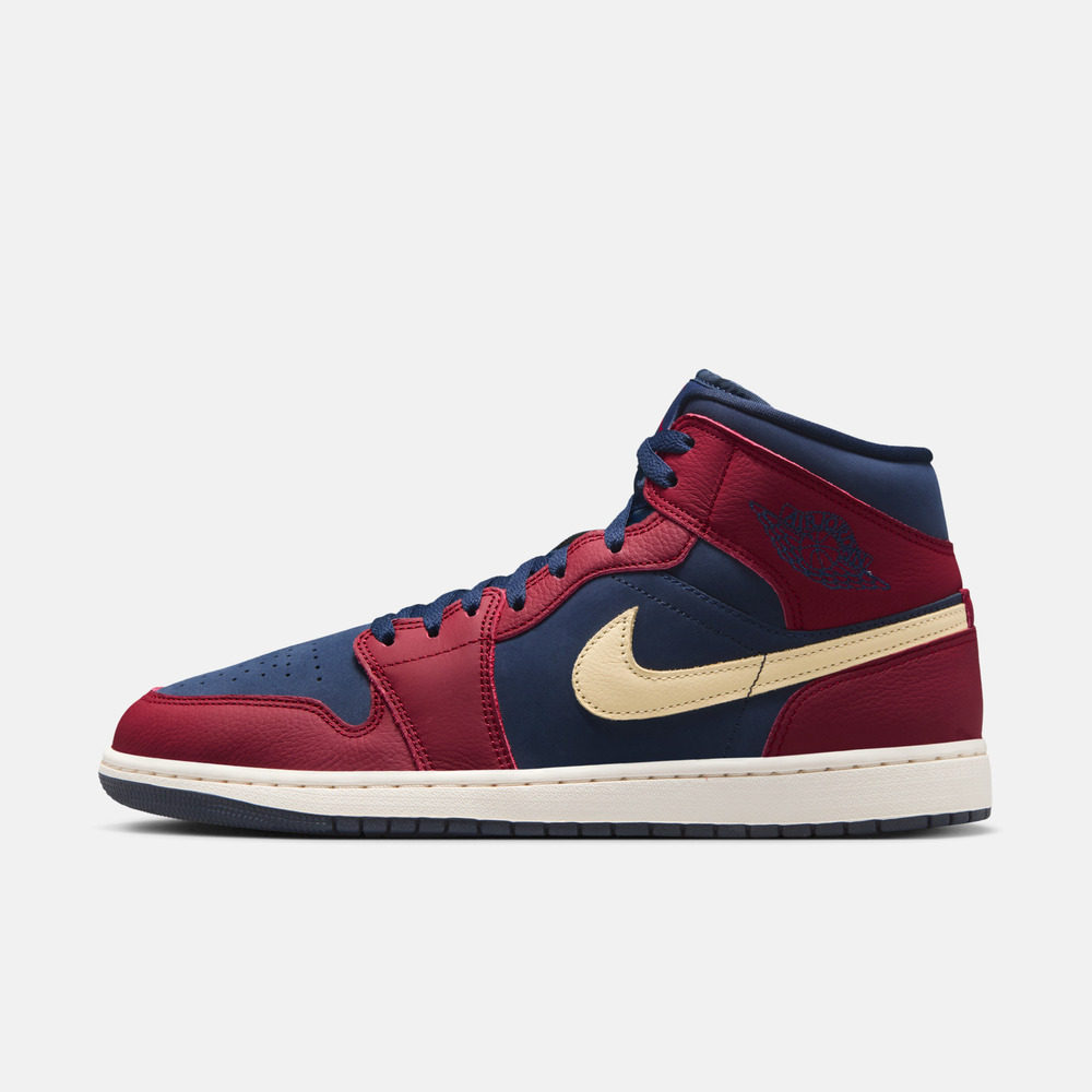 优购NIKE耐克男鞋AIR JORDAN 1中帮运动休闲训练篮球鞋IO7449-600,淘宝优惠券,粉丝福利购,淘宝优惠卷