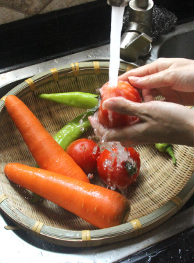 竹编竹制品 筲箕 厨房洗菜家用篮子收纳馒头筐沥水篮圆簸箕小竹筐