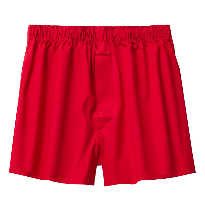 男士大红色内裤结婚青年鸿运本命年3条宽松短裤头男纯棉阿罗裤,淘宝优惠券,粉丝福利购,淘宝优惠卷