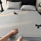 Fitted bed sheet style ice bean mat