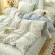 Single piece pure cotton quilt cover