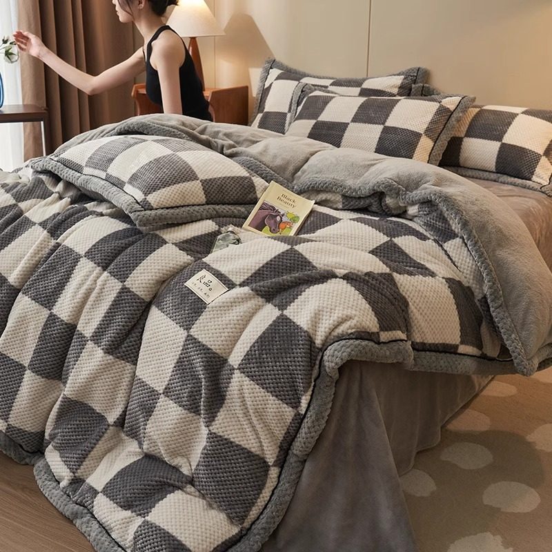 冬季棉被加厚保暖春秋被空调被褥被套被芯全套一整套四季通用被子,淘宝优惠券,粉丝福利购,淘宝优惠卷