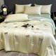 Technology cool high-density ice silk summer quilt four-piece set
