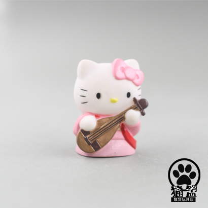 散货hello kitty摆件凯蒂猫公仔钥匙扣手办kt玩偶蛋糕汽车装饰品