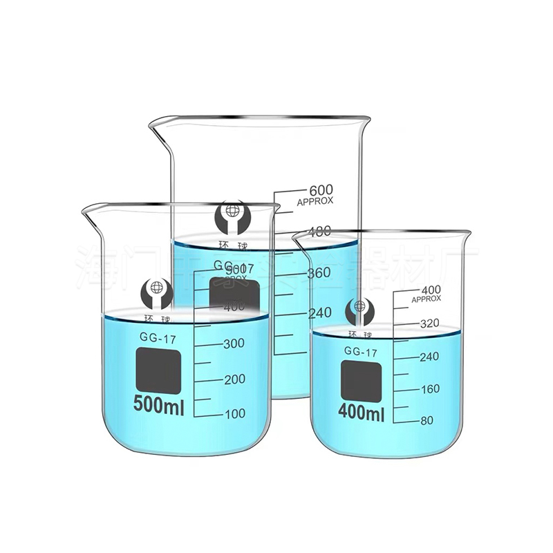 环球低型玻璃烧杯100/250/500/1000/2000/3000ml加厚耐高温带刻度 - 图3