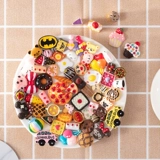 Мультяшная ручка для мороженого, реалистичный чехол для телефона, кремовый набор материалов, «сделай сам», хлеб