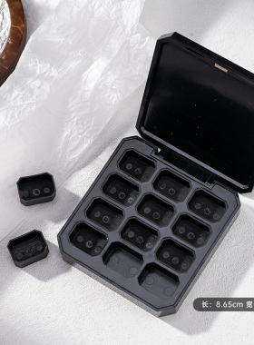 美甲甲油胶分装盒9宫格
