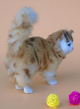 仿真猫咪会叫招财结婚礼品