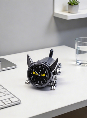 工业风蒸汽朋克桌面摆件中控台创意个性装饰用品摆件机器人造型