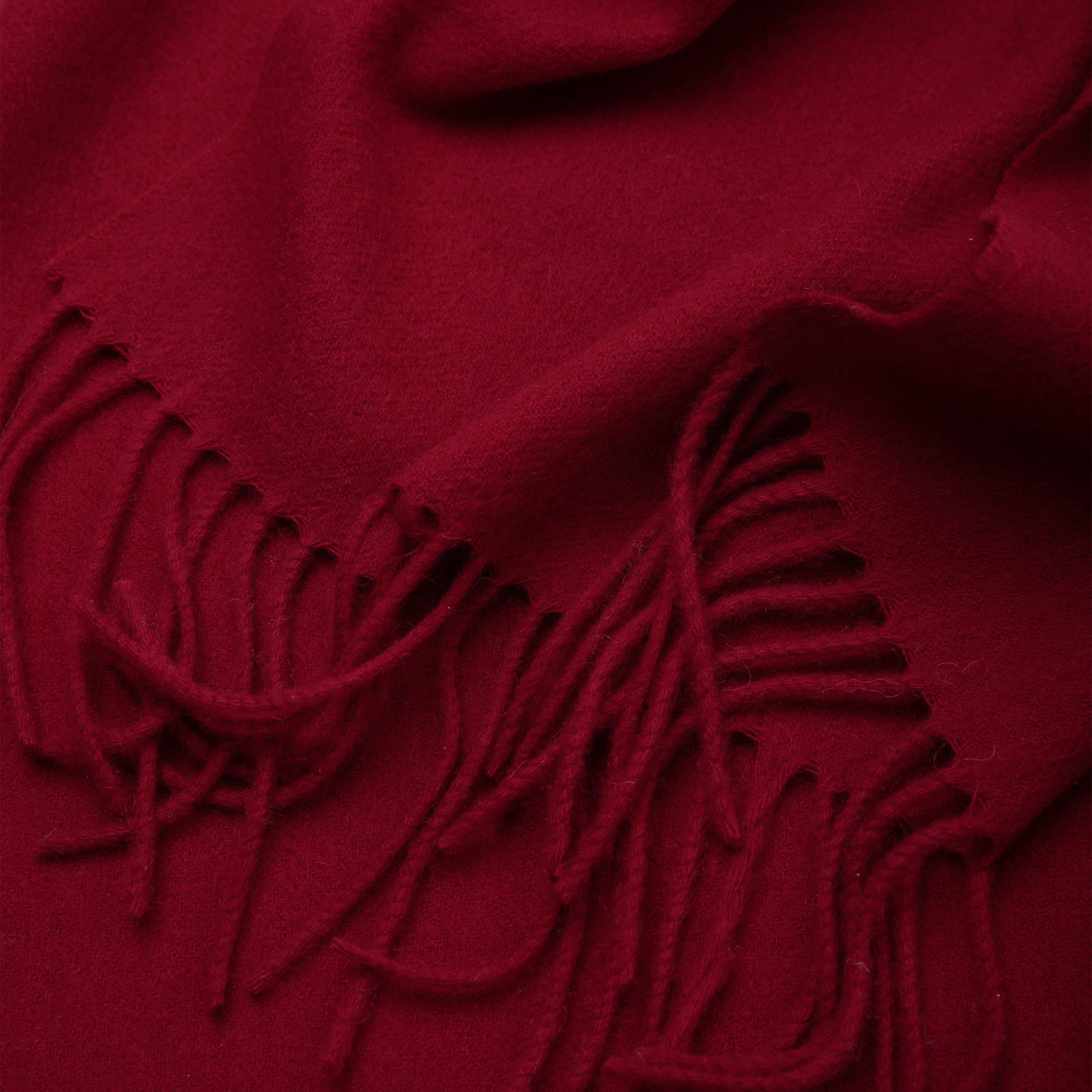 LEMAER乐玛尔 法单100%WOOL纯色水波纹羊毛围巾女冬季流苏&披肩,淘宝优惠券,粉丝福利购,淘宝优惠卷