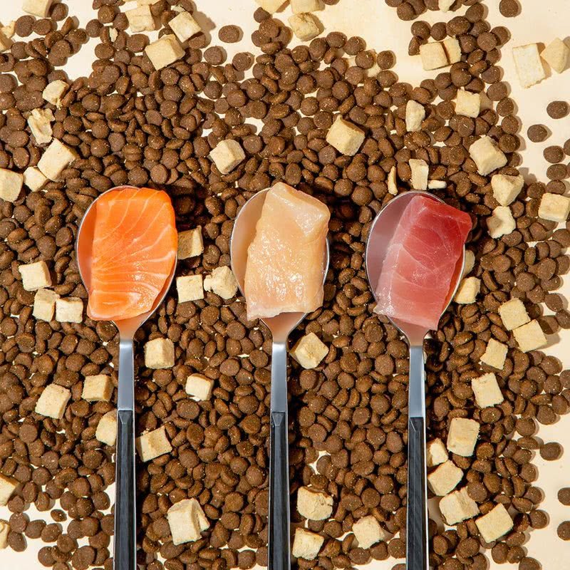 MM山姆鲜肉双拼全价猫粮6*900g鸡肉三文鱼毛发柔顺呵护肠胃膨化粮,淘宝优惠券,粉丝福利购,淘宝优惠卷