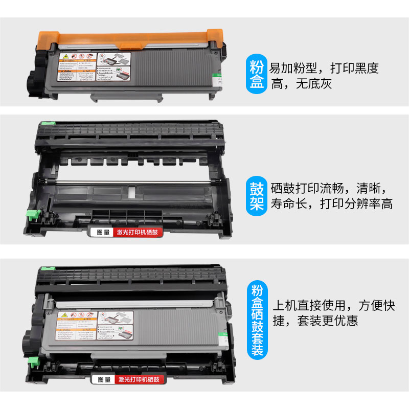 适用施乐M225dw硒鼓P225db 225d M225z易加粉硒鼓富士施乐228粉盒-图1