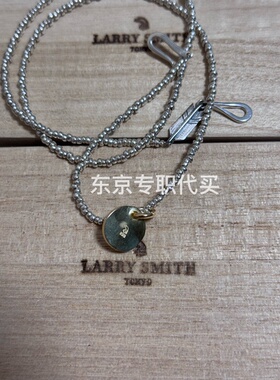国现 Larry Smith 金饼碎珠链套组 50㎝碎珠链+余文乐金饼套 全新
