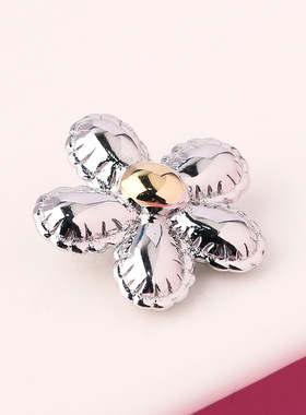 实心银饰纯银鸡蛋花女