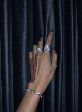 jollymolly小众设计师女甜美孔雀