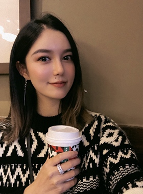 jollymolly小众设计师女甜美排钻