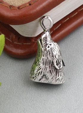 天然男士手链狼牙吊坠