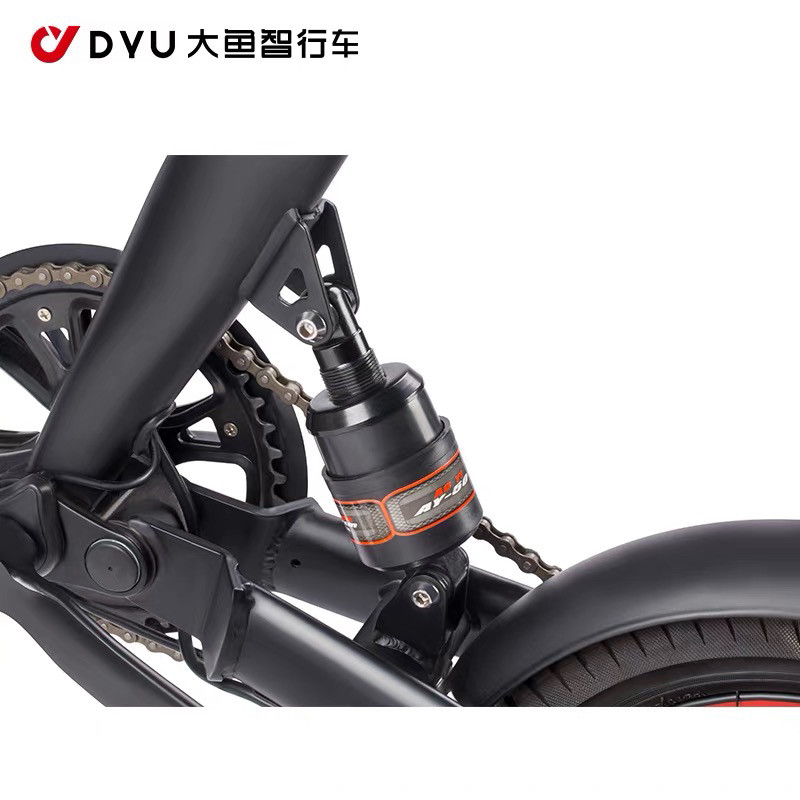 大鱼智行车v1折叠微型减震电动车便宜促销