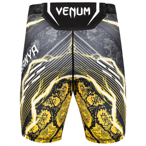 UFC伊斯利 黑龙爱迪萨亚Israel Adesanya选手特制短裤正品MMA短裤 - 图1