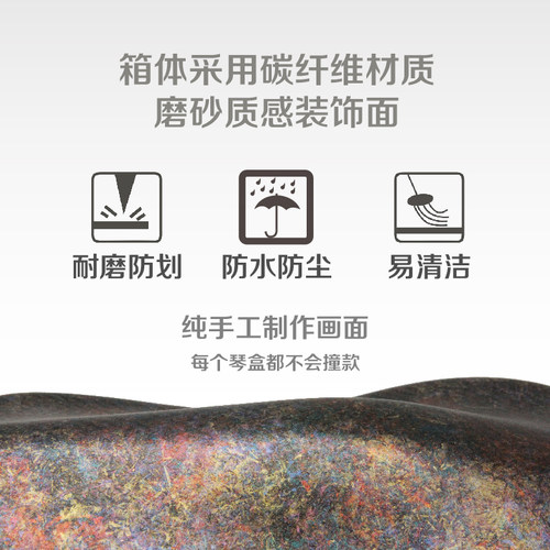 【原装进口】意大利B&C超轻碳纤维专业小提琴盒航空琴盒琴箱 - 图1