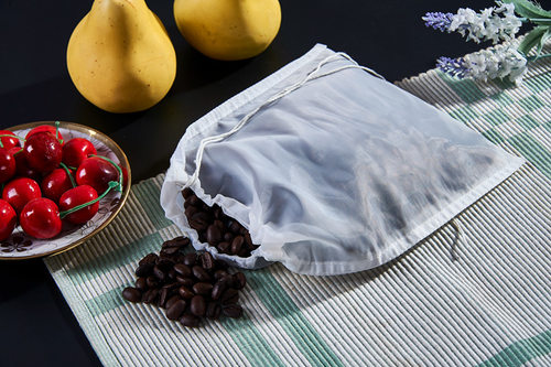 豆浆过滤布袋滤网自酿葡萄酒皮渣分离中药茶叶食品级尼龙滤网过滤 - 图2