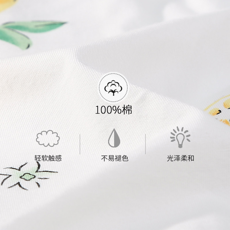 芬腾夏季韩版甜美可爱纯棉短袖睡衣 芬腾广东睡衣/家居服套装