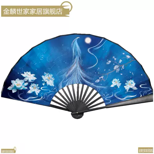 Ханфенг бамбуковый флаг Практическая шелковая масляная бумага Древний фанат фанатов фанатов фаната фанатов Мужчины, девочки, девочки и девочки китайцы китайцы