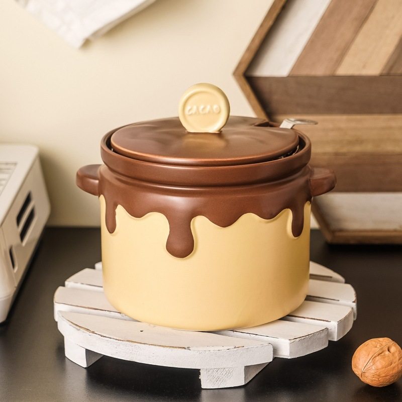 耐高温猪油罐2025新款辣椒油罐子蜂蜜猪油盆大容量荤油罐厨房家用,淘宝优惠券,粉丝福利购,淘宝优惠卷