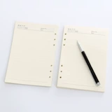 A5 Live Page Core 6 -Hole Live Page с внутренним ядром 100 г толстым B5 Внутренняя страница 9 -Холочка A4