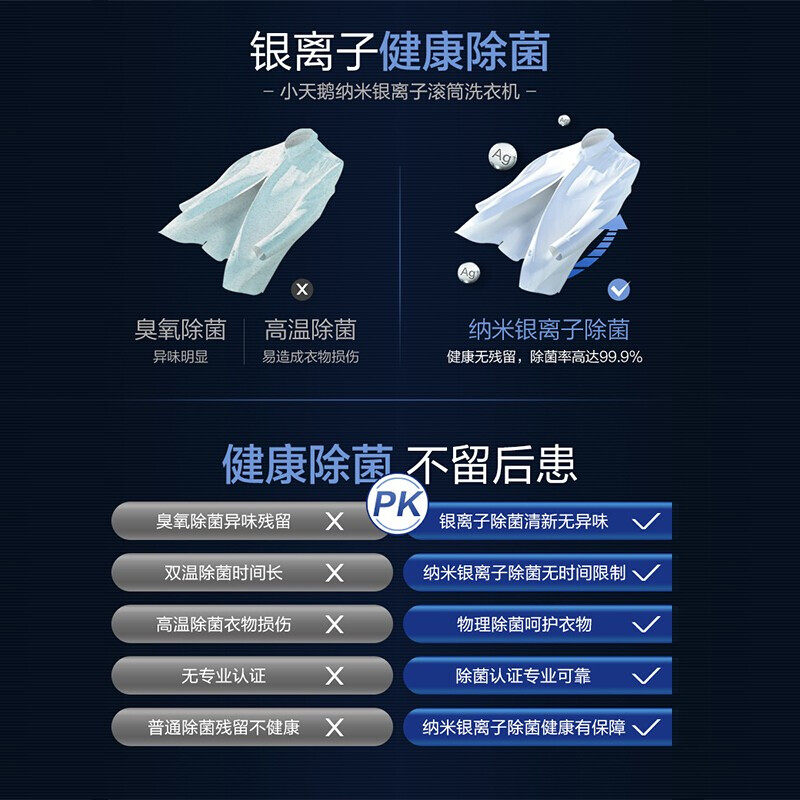 【新品】小天鹅10公斤kg洗烘干洗衣机 广百洗衣机