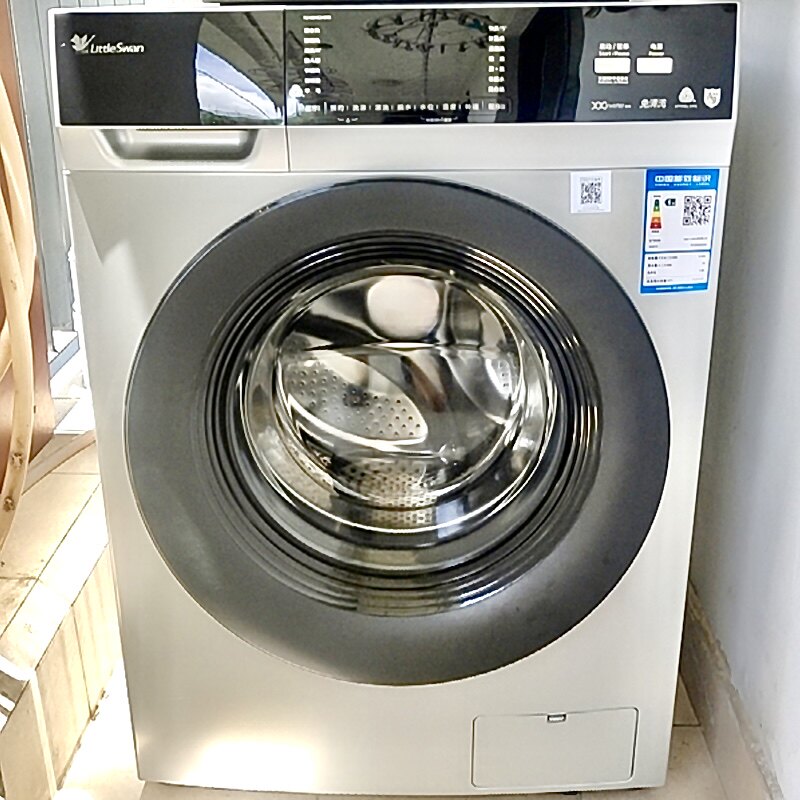小天鹅10公斤kg变频滚筒官方洗衣机 广百洗衣机