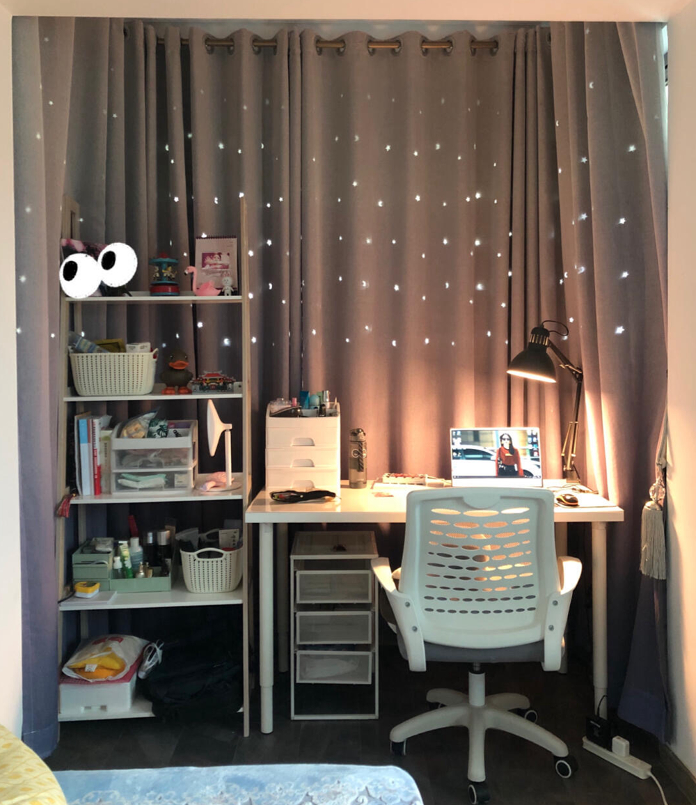 适宜家用利蒙电脑桌办公桌子家用卧室化妆桌简易餐桌写字学习书桌 - 图2