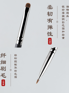 艾诺琪沧州短柄化妆刷眼线刷