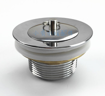 Full copper thickened bathtub Pisce Falling Wood Bucket Sewer head shower room Tub Dewater bathtub Sewer Sewer accessories