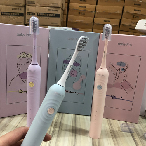 舒客G33系列电动牙刷头替换通用型刷头T2/T3原装正品清洁软毛刷头 - 图0
