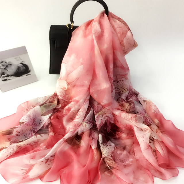 真丝丝巾长款披肩围巾女款2026新款妈妈中老年桑蚕丝品牌送礼纱巾,淘宝优惠券,粉丝福利购,淘宝优惠卷