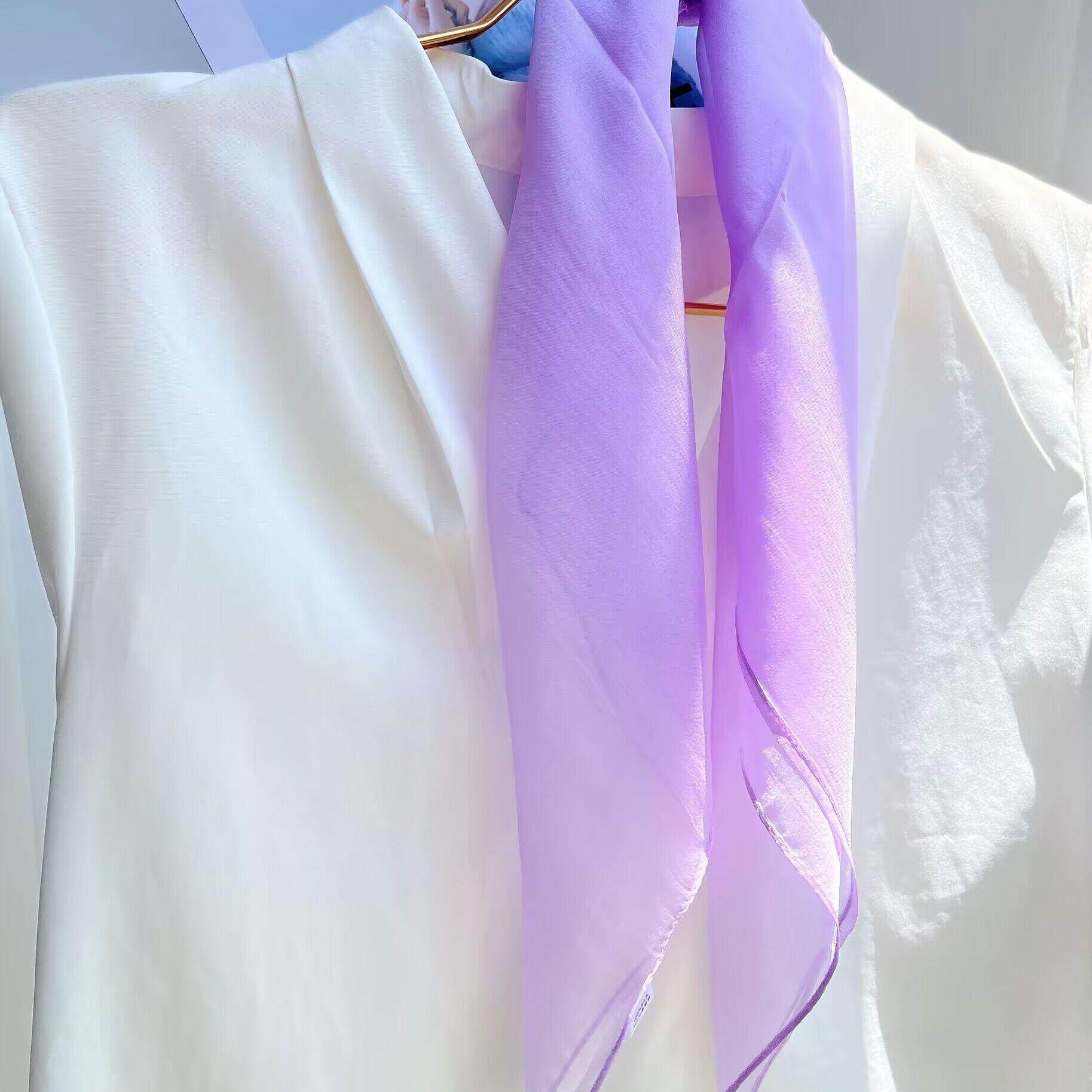 丝巾100%真丝小方巾纯色纱巾女春秋冬季薄款桑蚕丝护颈保暖围巾,淘宝优惠券,粉丝福利购,淘宝优惠卷