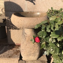 Huian Goose Pebble Post Basin Wash Basin Washbasin Patio Courtyard Garden Pool Outdoor Original Stone Wash Basin Terrace Basin