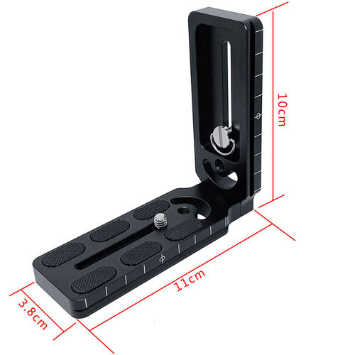 微单L型快装板手机花絮扩展安装配件L板单反相机横竖拍板云台支架 - 图2