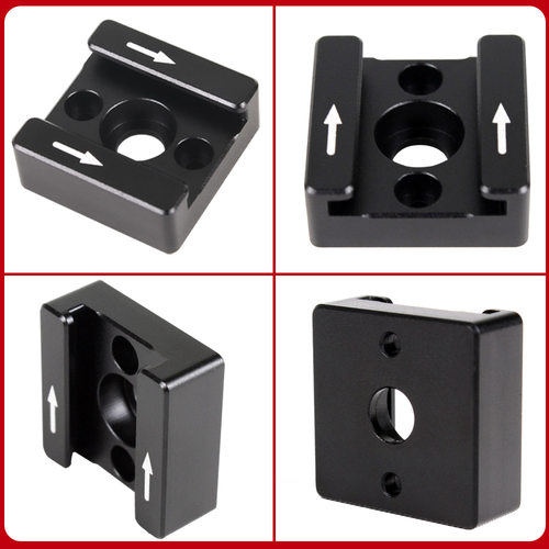 微单反相机兔笼拓展冷靴座 稳定器1/4转接座 补光灯麦克热靴底座 - 图1